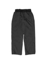 Icon Clash Woven Wide Track Pants Black - NIKE - BALAAN.