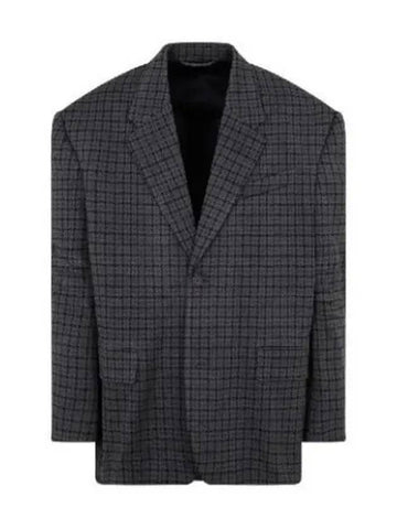 24 751752M TOU90 1240 Cotton Blazer Jacket - BALENCIAGA - BALAAN 1