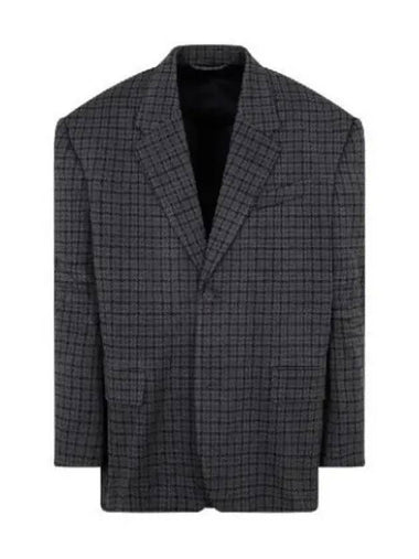 24 751752M TOU90 1240 Cotton Blazer Jacket - BALENCIAGA - BALAAN 1