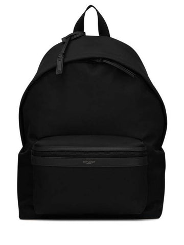 City Backpack Black - SAINT LAURENT - BALAAN 1