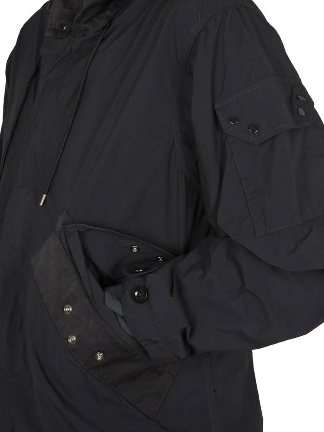 Mid Layer Zip-Up Hoodie Black - TEN C - BALAAN 5