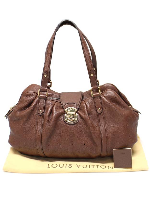 M97052 Brown Mahina Leather Luna PM Shoulder Bag - LOUIS VUITTON - BALAAN 2