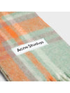 Mohair Check Muffler Lilac Aqua Blue CA0293 DIJ - ACNE STUDIOS - BALAAN 2