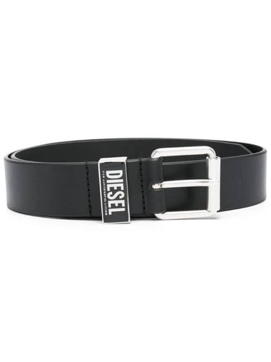 logo plaque leather belt X09797PR227 - DIESEL - BALAAN 1