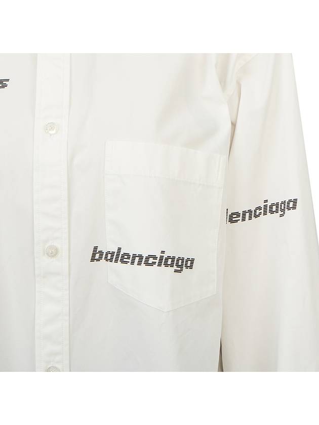 Shirt 658956TOL65 9040 WHITE - BALENCIAGA - BALAAN.