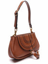 Marcie Small Shoulder Bag Brown - CHLOE - BALAAN 4