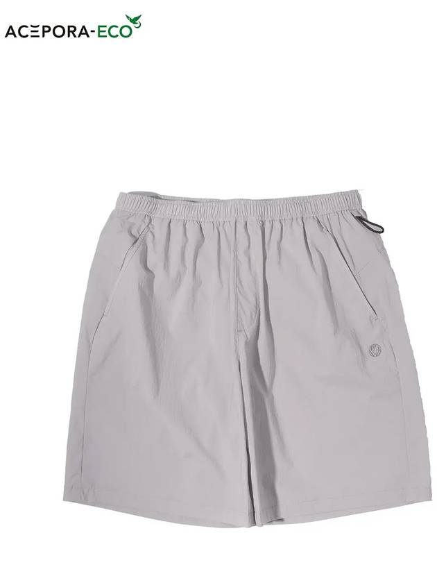 Nylon washer short pants gray - OFFGRID - BALAAN 1