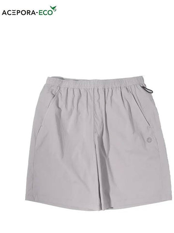 Nylon washer short pants gray - OFFGRID - BALAAN 1