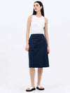 pocket wrap skirt navy - JUN BY JUN K - BALAAN 3