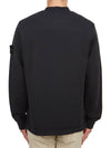 Ghost Piece Cotton Jersey Crew Neck Sweatshirt Navy - STONE ISLAND - BALAAN 5