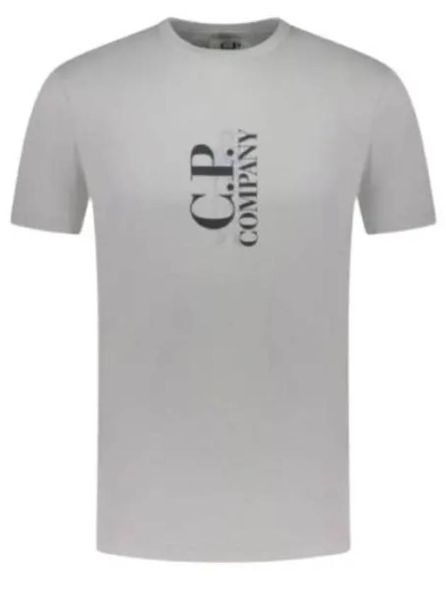 30/1 Jersey British Sailor Short Sleeve T-Shirt Grey - CP COMPANY - BALAAN 2