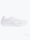 Orbit Mesh Rubber Low Top Sneakers Silver White - BOTTEGA VENETA - BALAAN 2