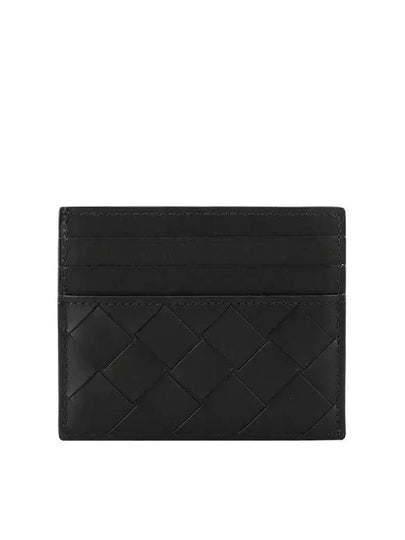 Intrecciato Card Wallet Black - BOTTEGA VENETA - BALAAN 2