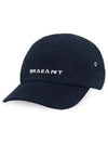 Tedji Ball Cap Navy - ISABEL MARANT - BALAAN 2