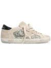 Star Patch Lace-Up Low Top Sneakers Ivory - GOLDEN GOOSE - BALAAN 2