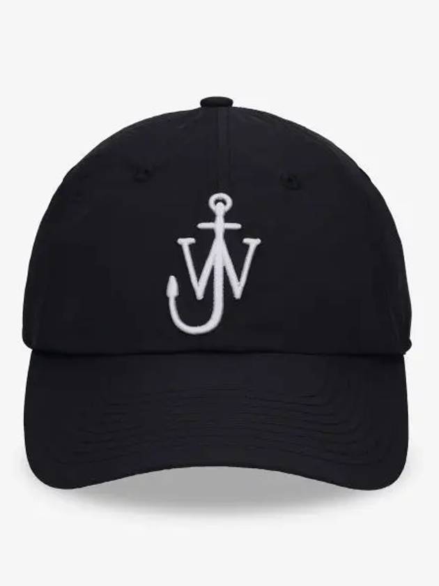 Anchor Logo Baseball Cap Black - JW ANDERSON - BALAAN 2