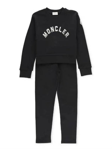 Kids top and bottom set Logo tracksuit 8M00009899PS999 - MONCLER - BALAAN 1