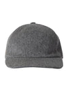 Cashmere Ball Cap Wild Dove Melange - LORO PIANA - BALAAN.