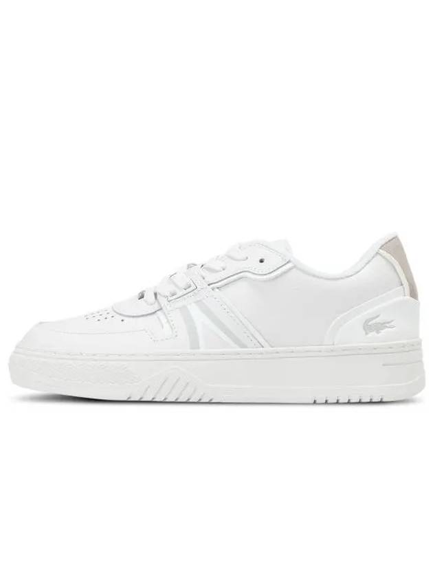 L001 Leather Low Top Sneakers White - LACOSTE - BALAAN 2