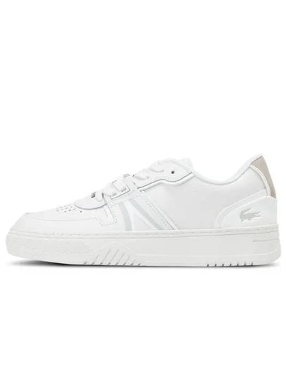 L001 Leather Low Top Sneakers White - LACOSTE - BALAAN 2