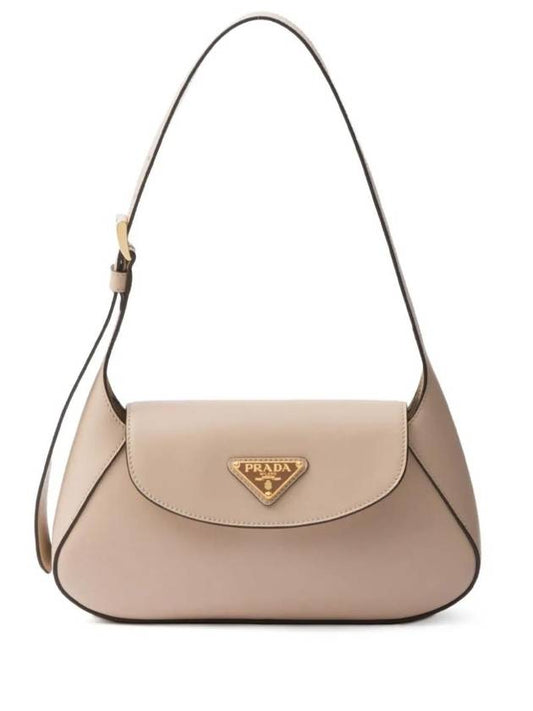 Small Leather Shoulder Bag Traveltine - PRADA - BALAAN 1