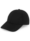 Re-Nylon Triangle Logo Baseball Cap Black - PRADA - BALAAN 3