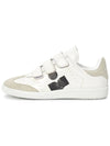 Beth Logo Leather Low Top Sneakers White - ISABEL MARANT - BALAAN 5