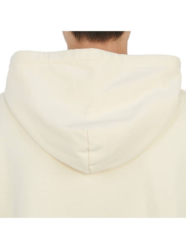 embroid logo cotton hood cream - NANUSHKA - BALAAN 9