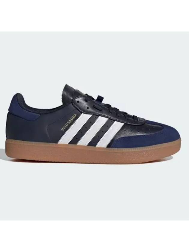 Velosamba Leather Low Top Sneakers Legend Ink - ADIDAS - BALAAN 1