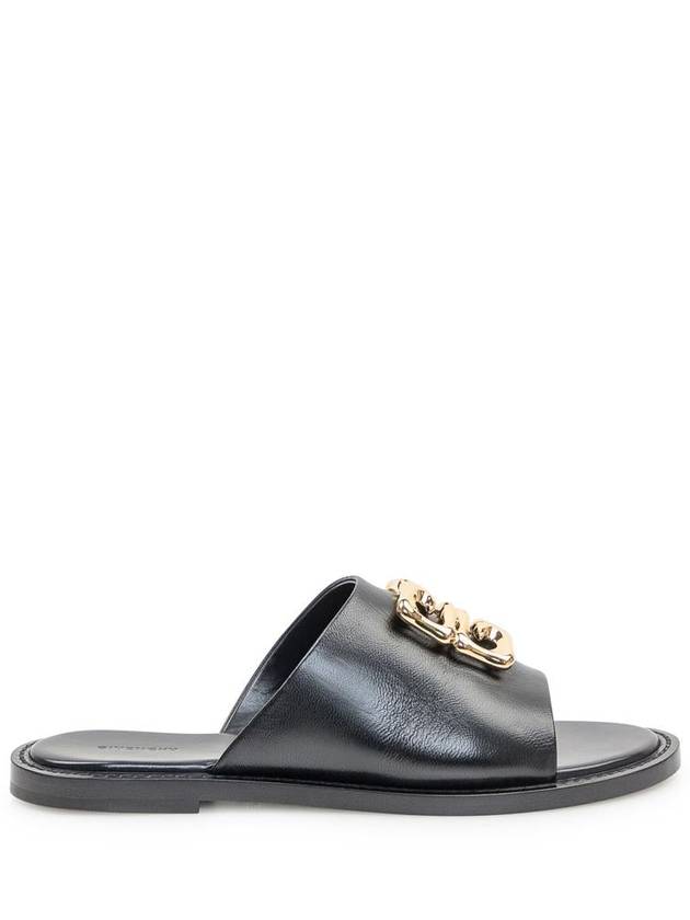 Givenchy 4G Liquid Flat Mule - GIVENCHY - BALAAN 1