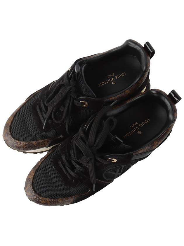 1A3CW7 Black Gold Runaway Sneakers Size 35 34217Y - LOUIS VUITTON - BALAAN 8