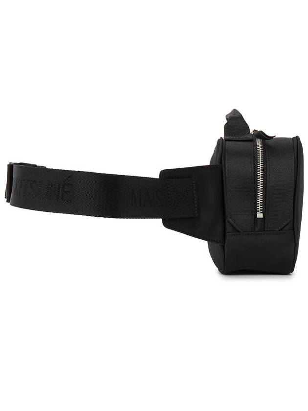 Traveler Belt Bag Black - MAISON KITSUNE - BALAAN 3