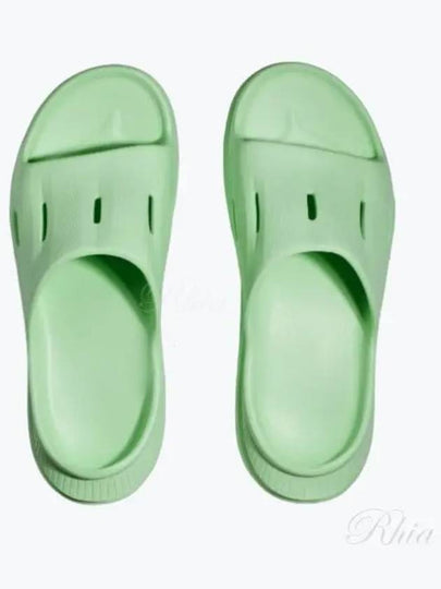 Ora Recovery Slide 3 Slippers Green - HOKA ONE ONE - BALAAN 2