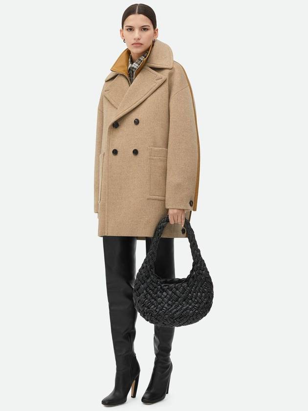 Bottega Veneta Coats Beige - BOTTEGA VENETA - BALAAN 1