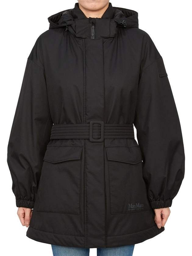 Circolo Hooded Padding Black - MAX MARA - BALAAN 5