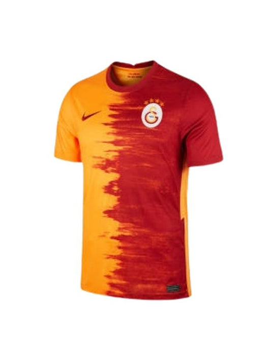 Galatasaray Stadium Home Short Sleeve T-Shirt Burgundy Gold - NIKE - BALAAN 1