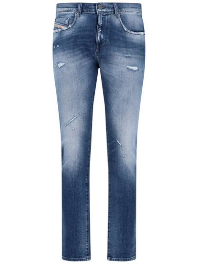 2019 D Strukt Slim Jeans Medium Blue - DIESEL - BALAAN 2