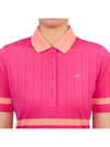 Golf wear women s collar short sleeve t shirt GWJT08997 Q116 - J.LINDEBERG - BALAAN 6