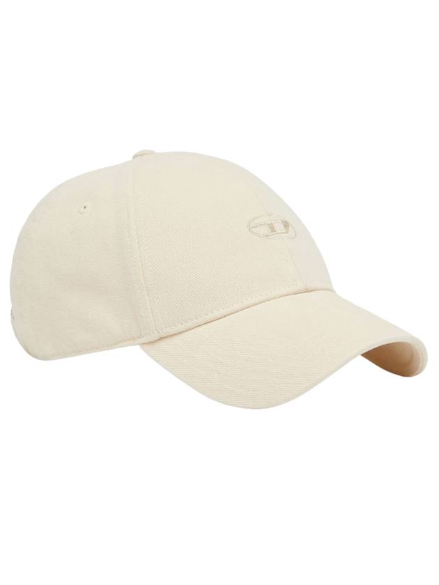 C Run Wash Logo Ball Cap White - DIESEL - BALAAN 1