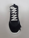 Bouncing Hip Hop Suede High Top Sneakers Noir - HERMES - BALAAN 4