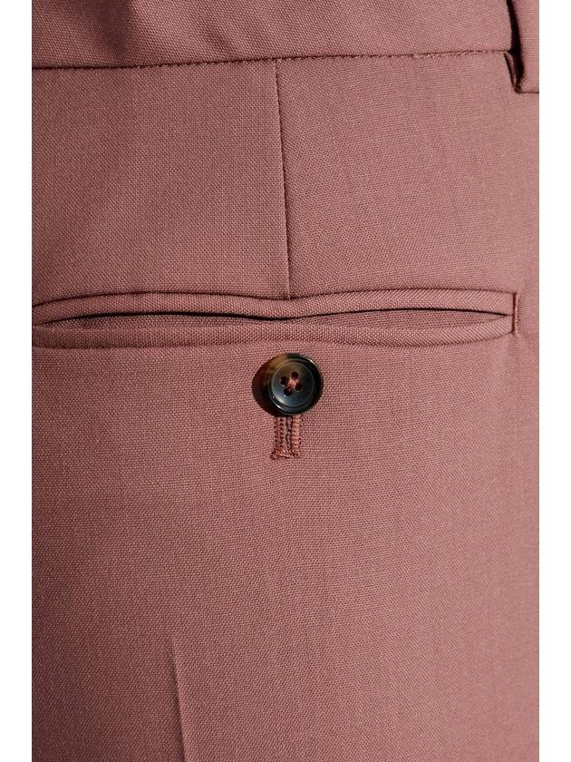 PS Paul Smith Wool Trousers With Pleats, Women's, Pink - PAUL SMITH - BALAAN 5