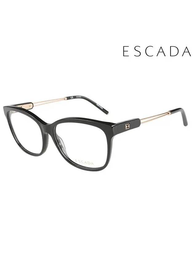 Eyewear Square Eyeglasses Black - ESCADA - BALAAN 3