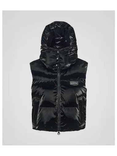 Vindemiatrix Black Women s Down Vest - DUVETICA - BALAAN 1