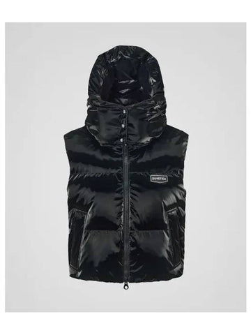 Vindemiatrix Black Women s Down Vest - DUVETICA - BALAAN 1