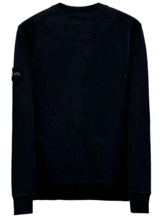 Wappen Patch Crew Neck Sweatshirt Black - STONE ISLAND - BALAAN 3