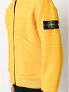 Men's Wappen Patch Zip-up Jacket Yellow - STONE ISLAND - BALAAN 4