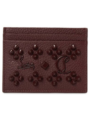 Kios Card Wallet Red - CHRISTIAN LOUBOUTIN - BALAAN 1