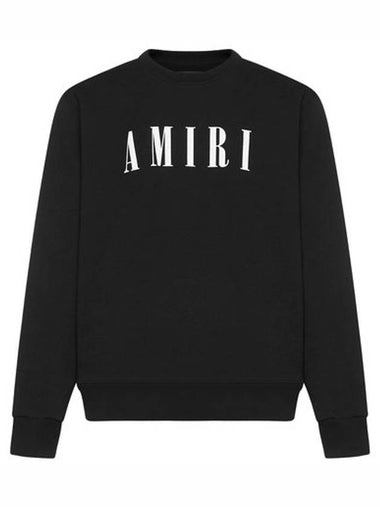 Amiri Print Sweatshirt Black - AMIRI - BALAAN 1