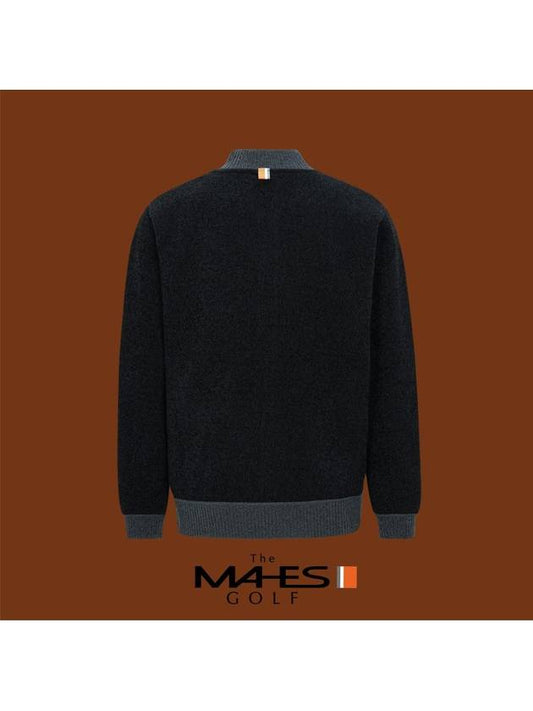 Windbreaker Jacket Jumper Black Orange Label Homme Warm Stretch Jacket GJ10147 - MAHES - BALAAN 2