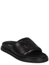 Aqua Quilted Smooth Calfskin Sandal Black - DIOR - BALAAN 4